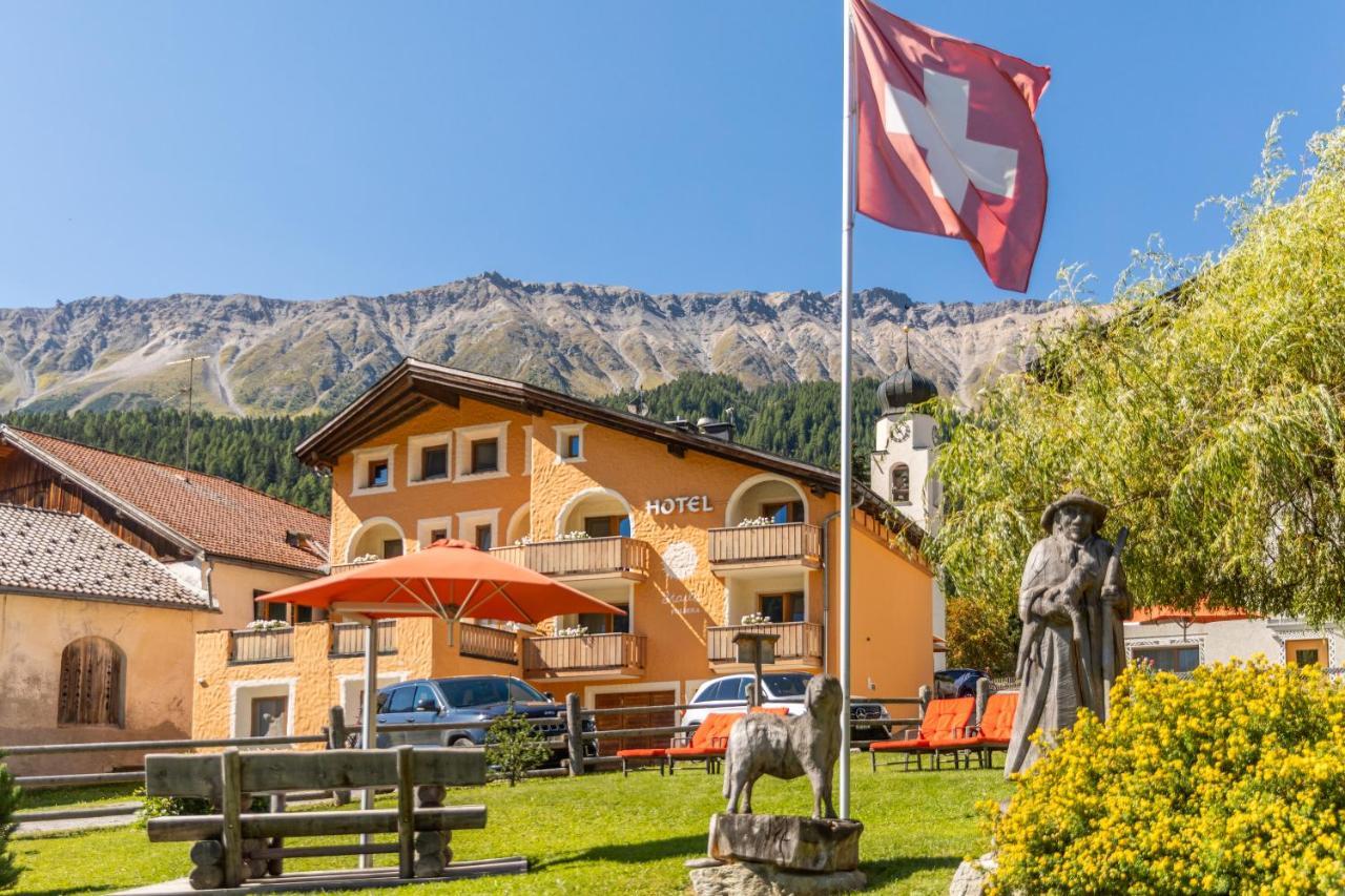 Hotel Landgasthof Staila Fuldera Exterior foto